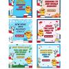 Various Read to Feed social and digital graphics