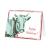 Digitally illustrated holiday honor card concept — Front