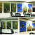 Conference Room Installation at the Little Rock Capitol building. The large panels express the Arkansas Department of Parks, Heritage and Tourism's mission.